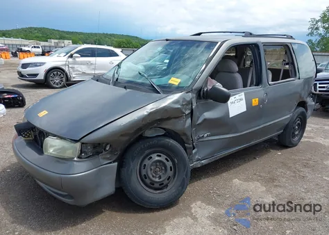 1997 Nissan Quest Gxe/Xe z USA, uszkodzony, nr VIN 4N2DN1111VD830516